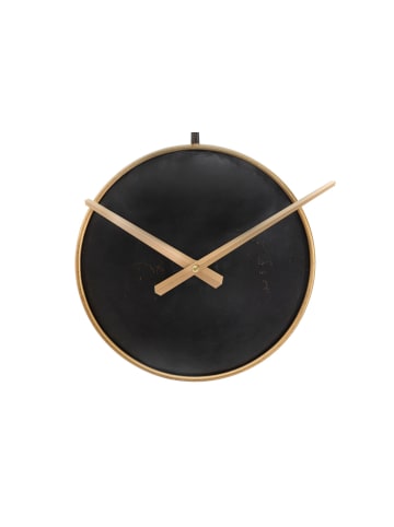 Mauro Ferretti Schwarze Metallwanduhr Ø cm 61x4,5