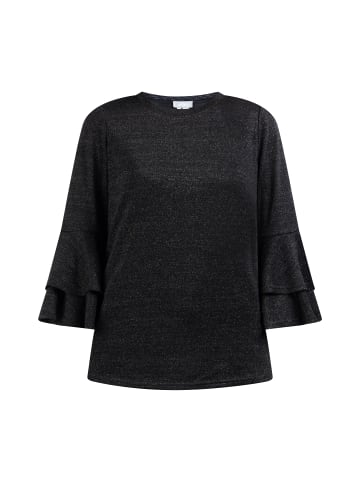 Usha Langarmshirt in Schwarz