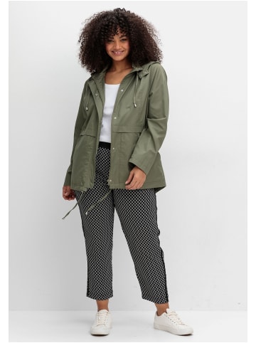 sheego Outdoorjacke in khaki