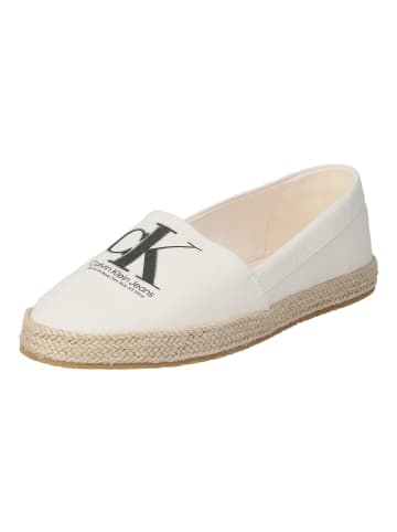 Calvin Klein Espadrilles Espadrille Mono Seasonal in ancient white