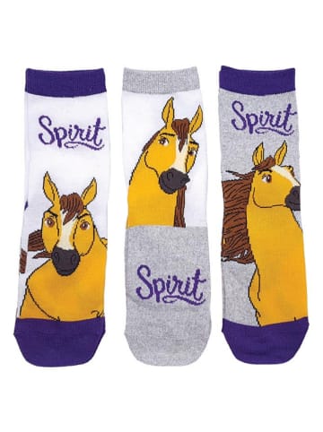 Spirit 3er-Set: Socken Spirit Riding Free  in Bunt