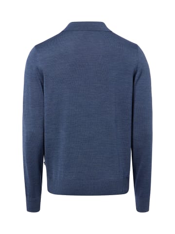 März Strickpullover in blau - 0001