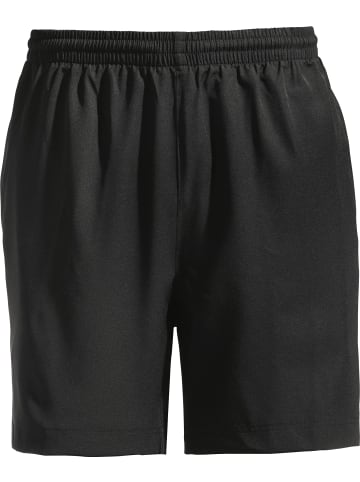 Erwin Müller Microfaser Freizeithose, kurz in schwarz