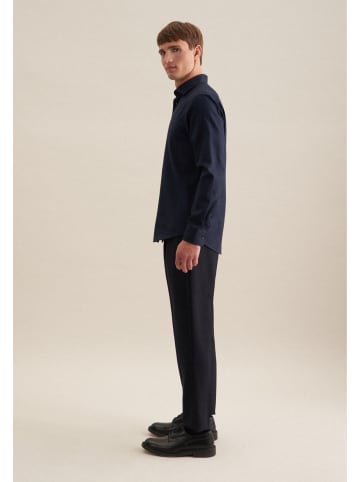 Seidensticker Business Hemd Shaped in Dunkelblau