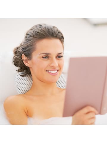 relaxdays Nackenkissen in Weiß