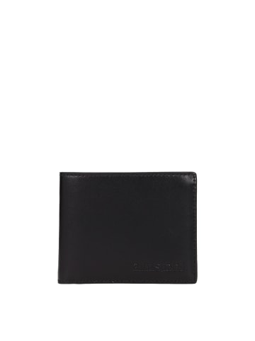 TESTONI Schwarz Leder Geldbörse
