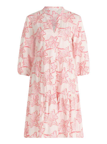BETTY & CO Stufenkleid mit Stickerei in Rosé/Pink
