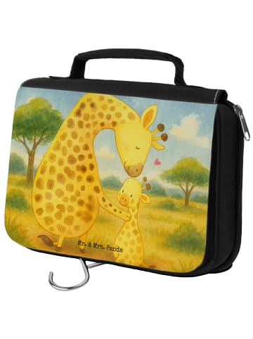 Mr. & Mrs. Panda Waschtasche Giraffe Kind Design ohne Spruch in Weiß