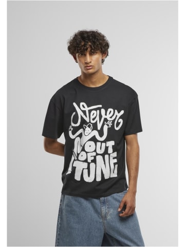 Mister Tee T-Shirt "Never Out Tune Oversize Tee" in Schwarz