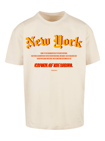 F4NT4STIC Heavy Oversize T-Shirt New York OVERSIZE TEE in sand