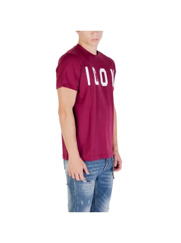 Icon Bordeaux Baumwolle T-Shirt