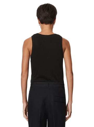 Marc O'Polo V-Neck-Top regular in Schwarz