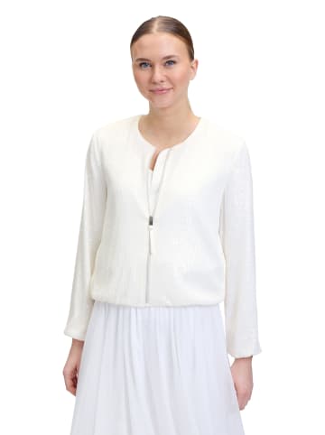 Vera Mont Blouson mit Pailletten in Rohweiß