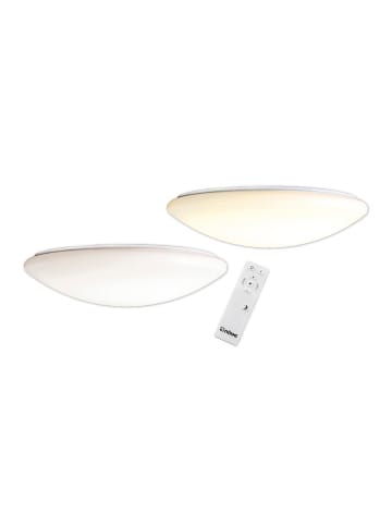 näve LED Deckenleuchte "DARWIN" in weiß - (L)100 cm x (B)100 cm x (H)23 cm - EEK G