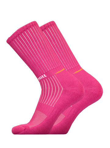 UphillSport Wander-Socken 'VIRVA' 2er Pack in Pink