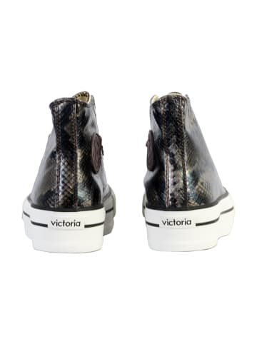 Victoria Sneaker mit Schnürsenkeln Montante Braun