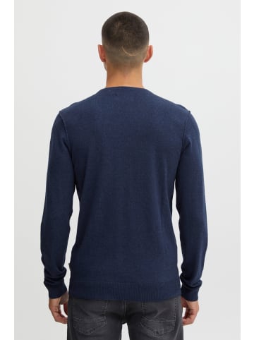 BLEND Strickpullover Pullover 20714626  Klassischer Strickpullover in Blau
