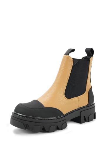 Findlay Stiefelette SWISS in beige-black