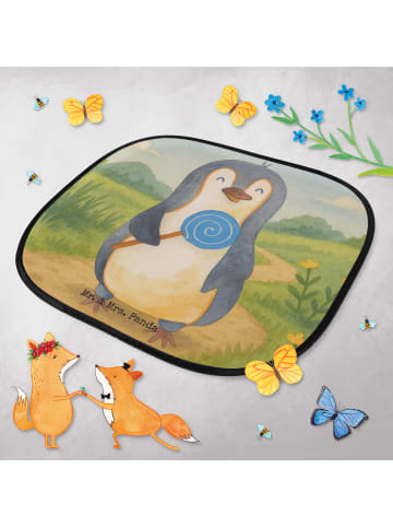 Mr. & Mrs. Panda Sonnenschutz Fürs Auto Pinguin Lolli Design ohn... in Weiß