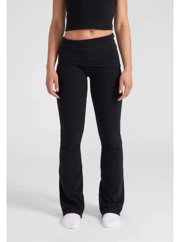 Style Republic Foldover Pants in Schwarz