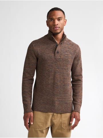 Petrol Industries Melierter Strickpullover millfield in Braun