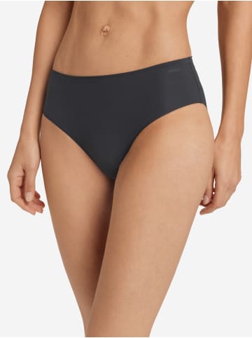 Hanro Midislip Allure in obsidian