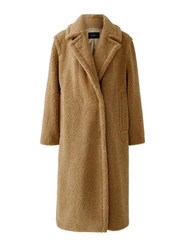 Oui Wintermantel in camel
