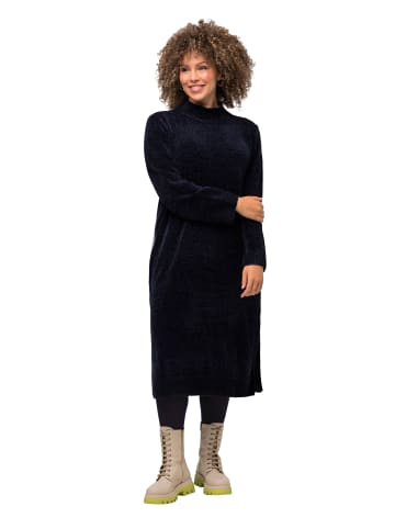 Ulla Popken Strickkleid in marine