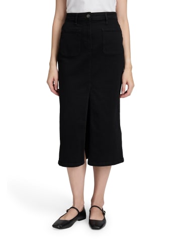Betty Barclay Jeansrock mit aufgesetzten Taschen in Black Denim