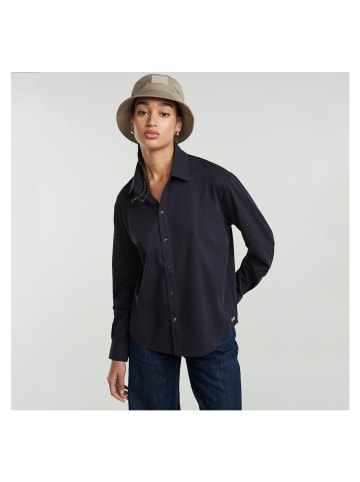 G-Star Raw Langarmbluse in osaka blue