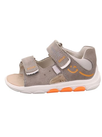 superfit Sandale NINO in Grau/Orange