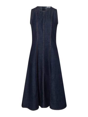 More & More ärmelloses, ausgestelltes Jeanskleid in dark blue denim