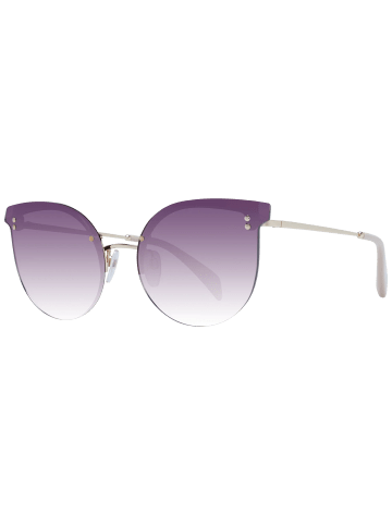 Maje Frauen Sonnenbrille Katzenauge Gold