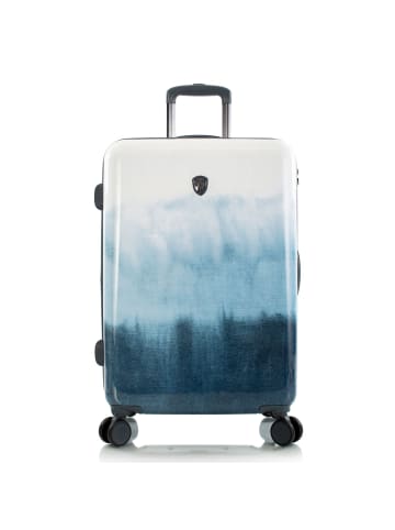 Heys Black Camo 4 Rollen Trolley M 66 cm mit Dehnfalte in blue