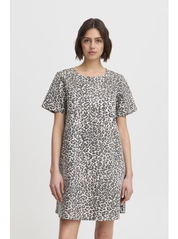 ICHI Kleid IXJILLA Regular fit in Cornstalk LEO Print