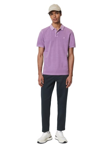 Marc O'Polo Kurzarm-Poloshirt Piqué regular in lilac lust