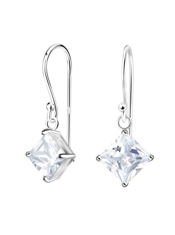 Alexander York Ohrringe CUBIC-ZIRKONIA in 925 Sterling Silber, 2-tlg. in silber