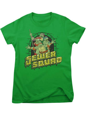 Teenage Mutant Ninja Turtles Shirt "Sewer Squad Girly Tee" in Grün