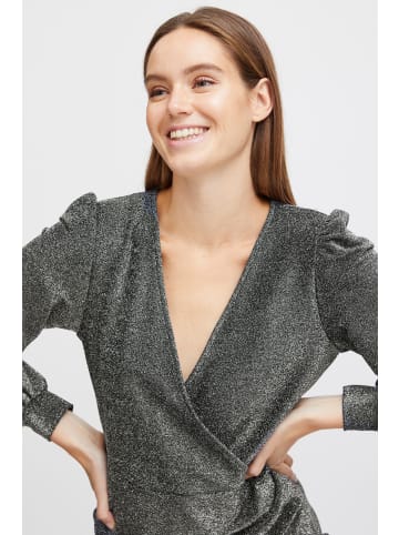 b. young BYTACHA DRESS - JERSEY Shaped fit in Silver Mix