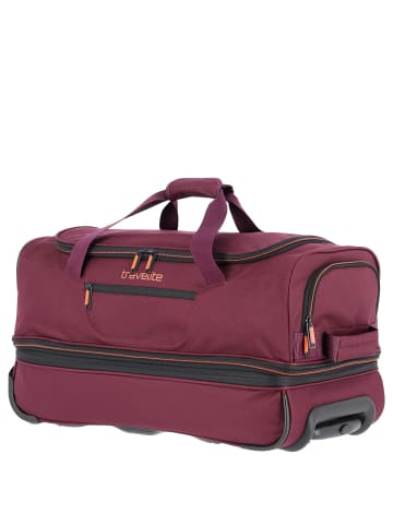 travelite Basics - Rollenreisetasche 51/64L 55 cm erw. (bordeaux) in bordeaux