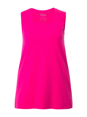 Ulla Popken Longshirt in magentapink