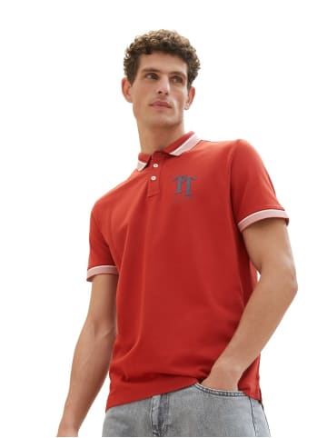 Tom Tailor Poloshirt kurzarm für Damen in rot