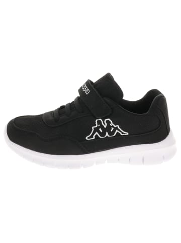 Kappa Sneaker Low in Schwarz/Weiß