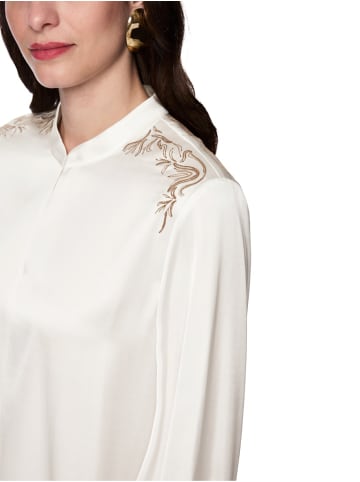 MARC CAIN Bluse aus Viskosemix in Weiß