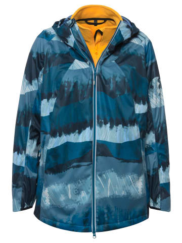 Ulla Popken Funktionsjacke in blau