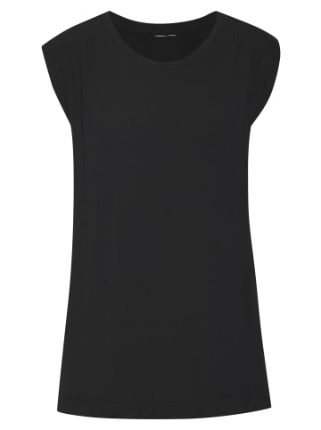 LASCANA Shirttop in schwarz