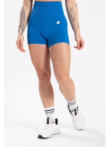 Gorilla Wear Olivia Seamless Shorts – Blau