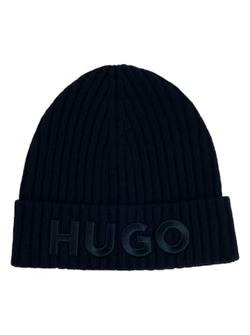 HUGO Mütze in Dunkelblau