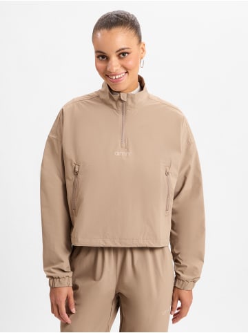 Aim'n Jacke Espresso Windbreaker in melange