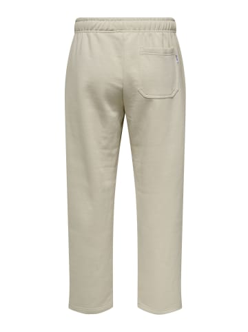 ONLY & SONS Jogginghose in Silver Lining